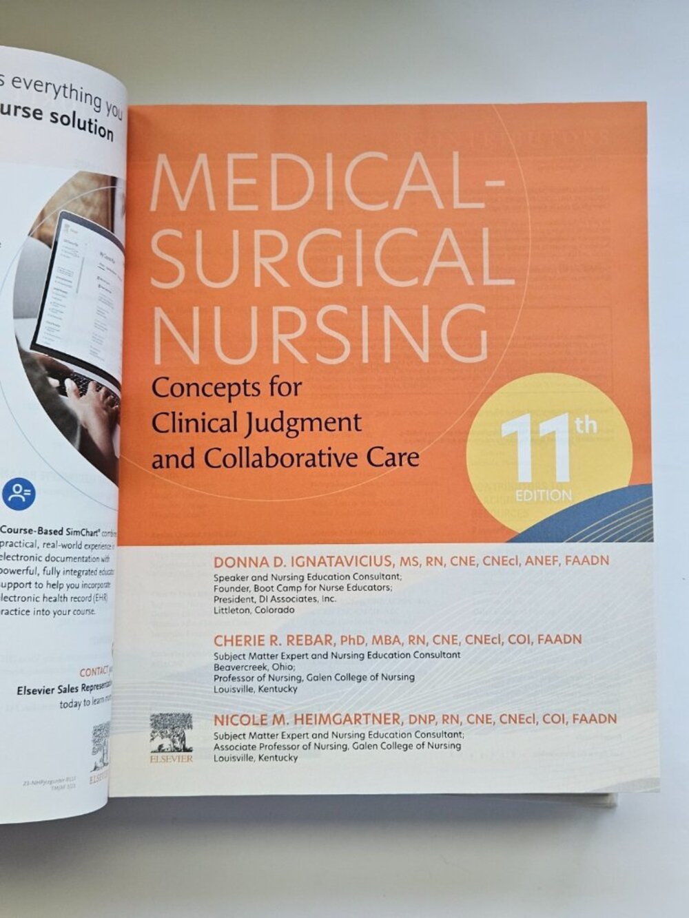 Medical-Surgical Nursing 11th Ed Hardcover by Ignatavicius Rebar 9780323878265 - Picture 11 of 14